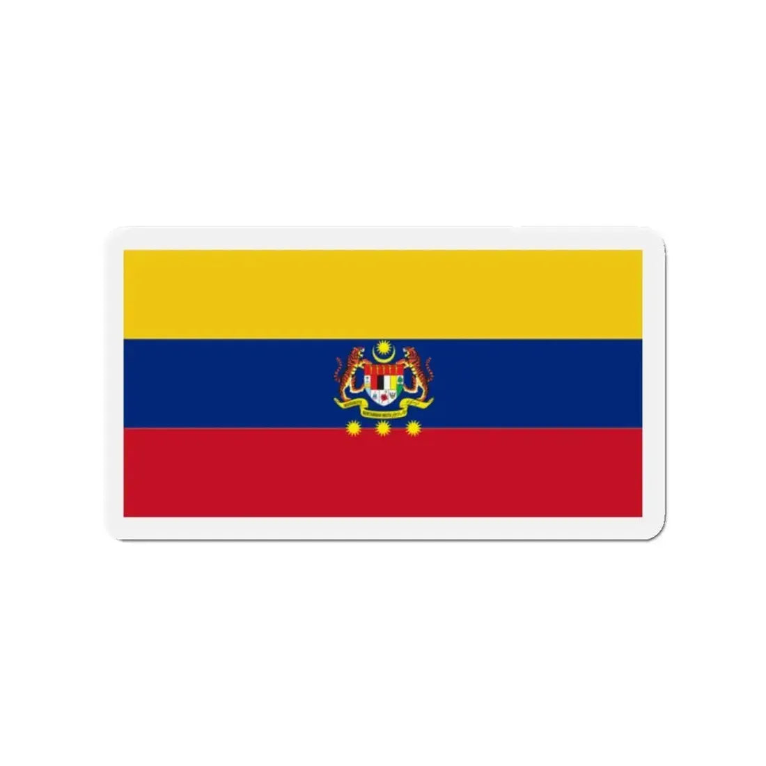 Flag of Federal Territories of Malaysia - Refrigerator Magnet 2 Inch - The Sticker Space