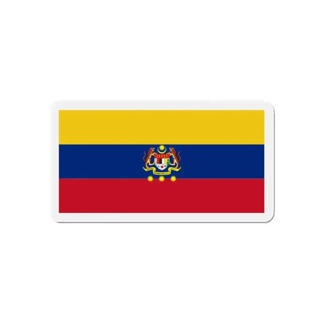 Flag of Federal Territories of Malaysia - Refrigerator Magnet 5 Inch - The Sticker Space