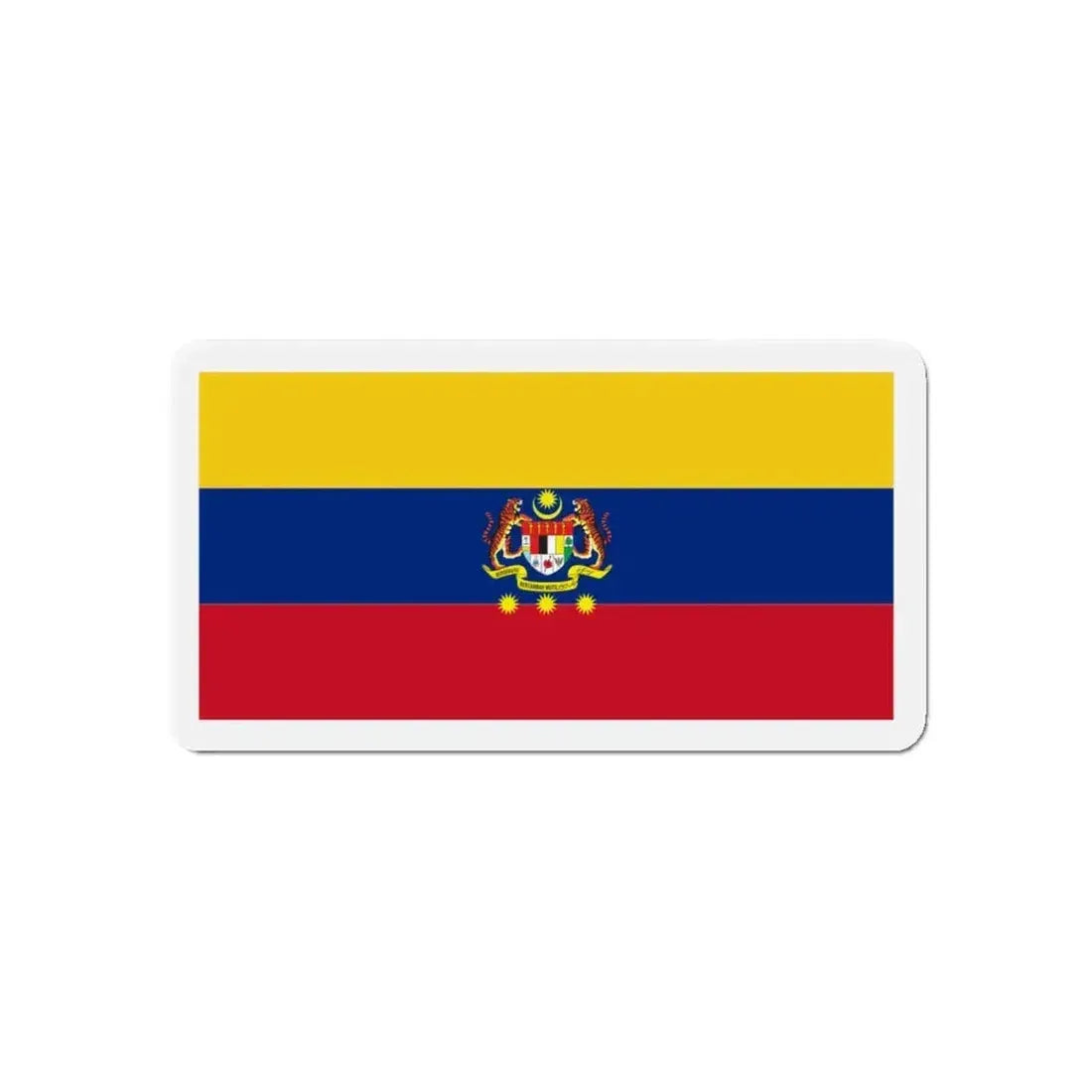 Flag of Federal Territories of Malaysia - Refrigerator Magnet - The Sticker Space