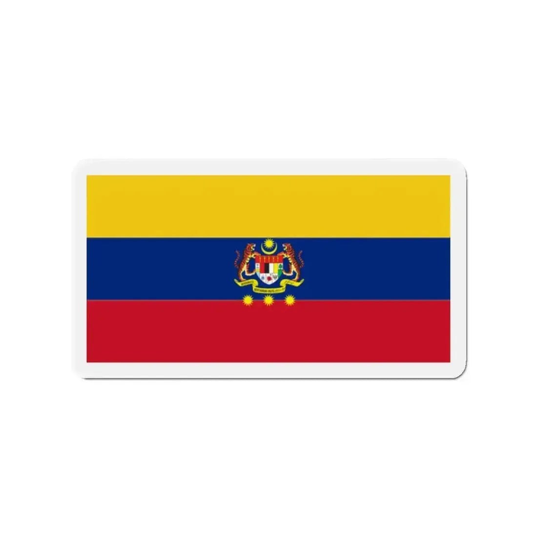 Flag of Federal Territories of Malaysia - Refrigerator Magnet - The Sticker Space