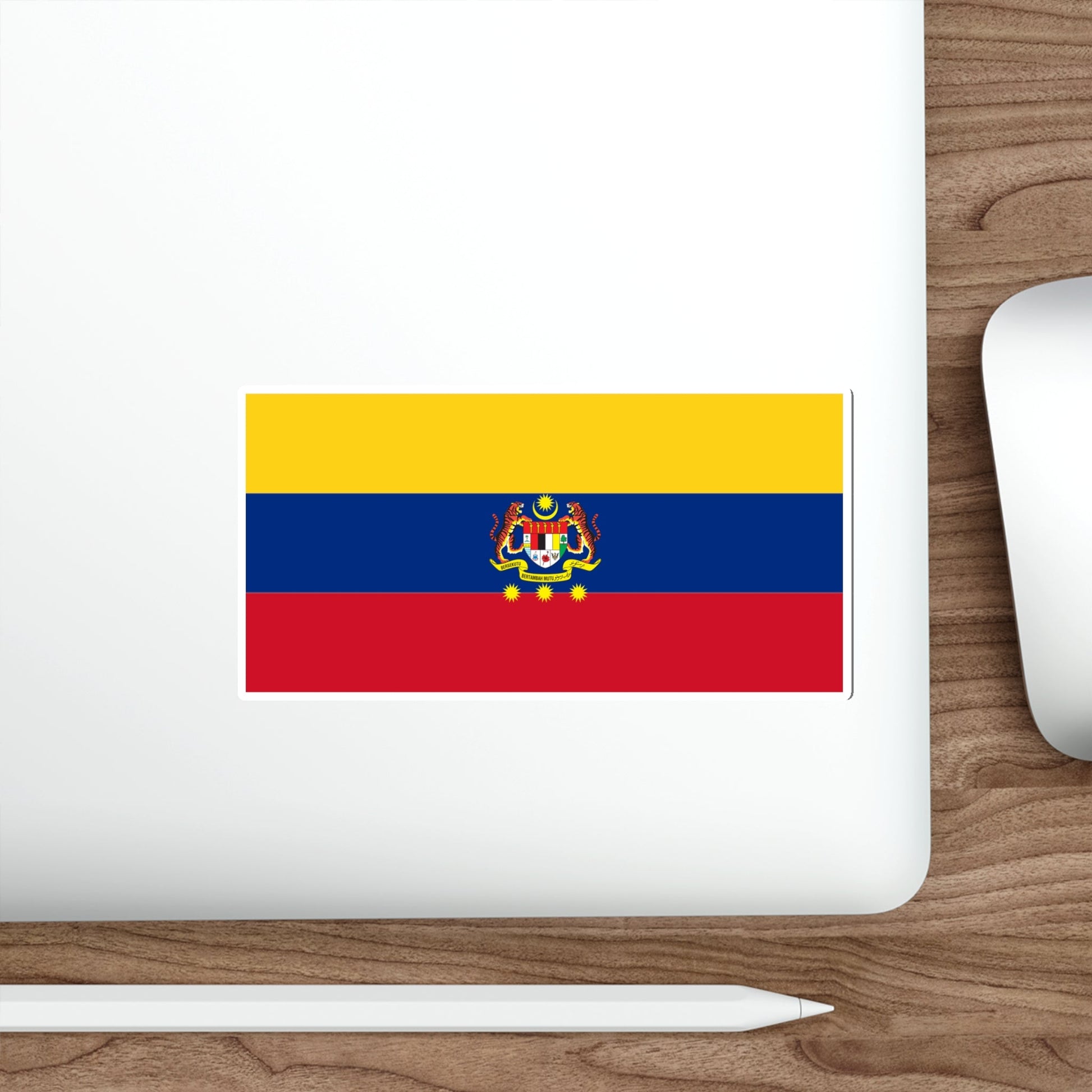 Flag of Federal Territories of Malaysia STICKER Vinyl Die-Cut Decal-The Sticker Space