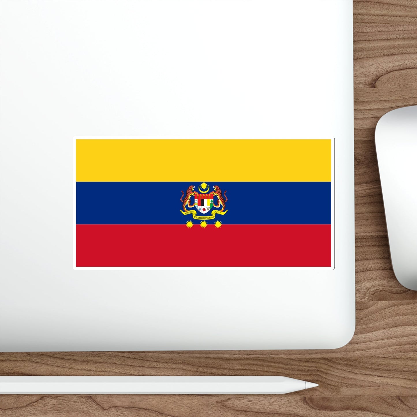 Flag of Federal Territories of Malaysia STICKER Vinyl Die-Cut Decal-The Sticker Space