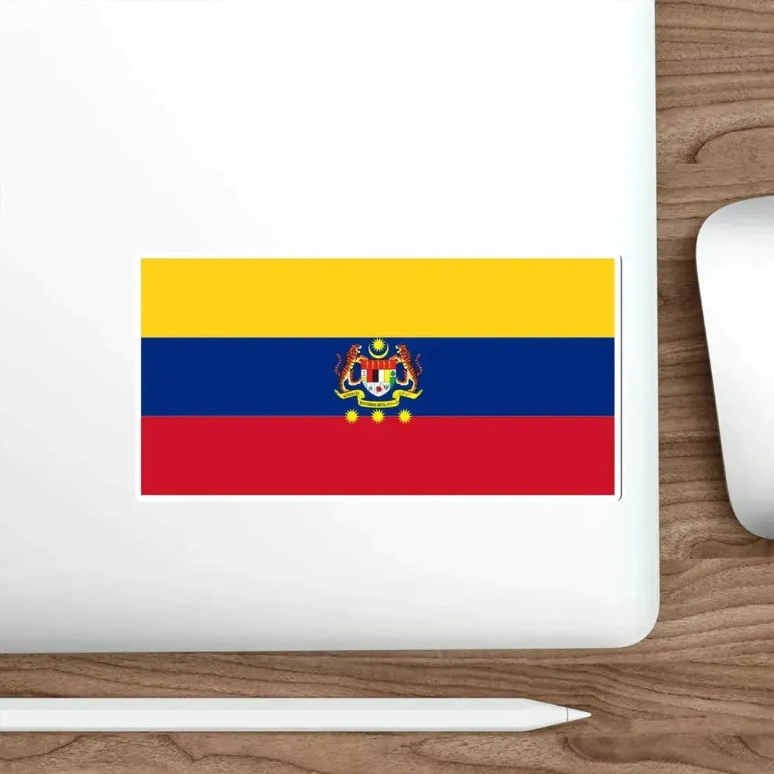 Flag of Federal Territories of Malaysia STICKER Vinyl Die-Cut Decal - The Sticker Space