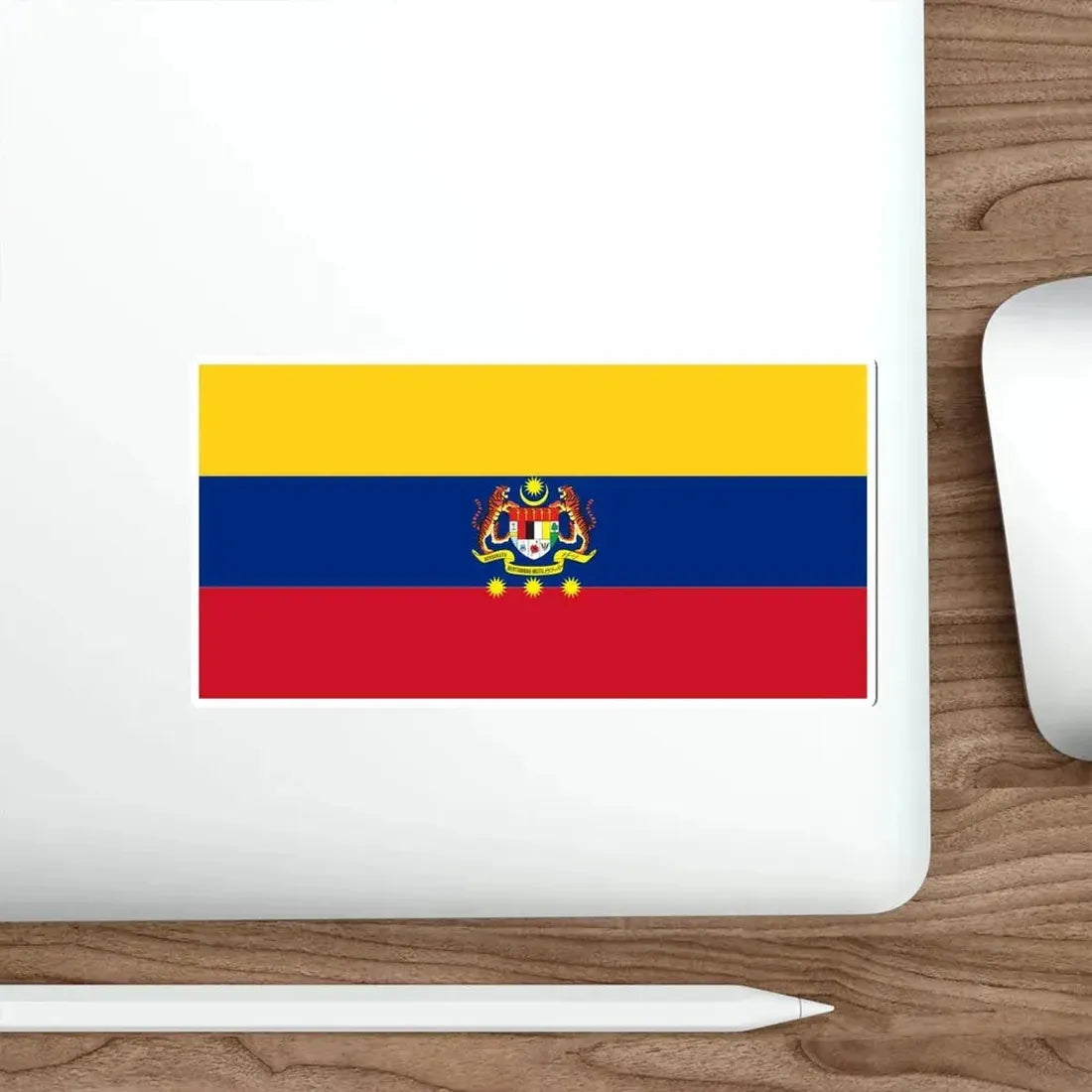 Flag of Federal Territories of Malaysia STICKER Vinyl Die-Cut Decal - The Sticker Space