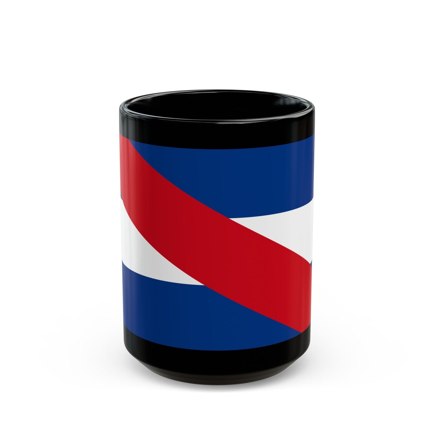 Flag of Federalist Party - Black Coffee Mug-15oz-The Sticker Space