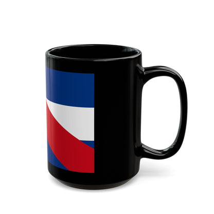 Flag of Federalist Party - Black Coffee Mug-The Sticker Space