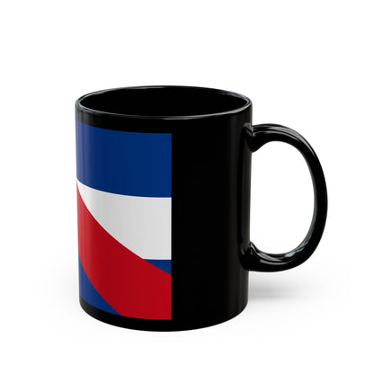 Flag of Federalist Party - Black Coffee Mug-The Sticker Space