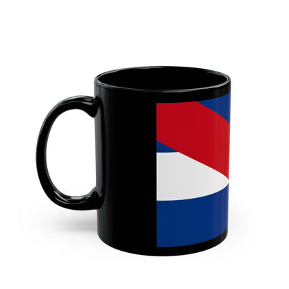 Flag of Federalist Party - Black Coffee Mug-The Sticker Space