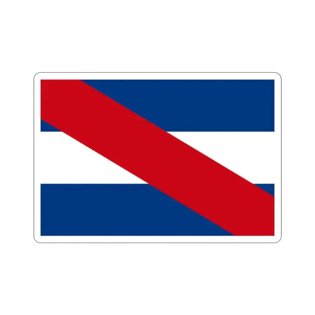 Flag of Federalist Party STICKER Vinyl Die-Cut Decal 2 Inch - The Sticker Space