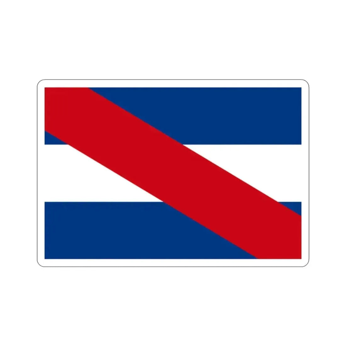 Flag of Federalist Party STICKER Vinyl Die-Cut Decal 2 Inch - The Sticker Space