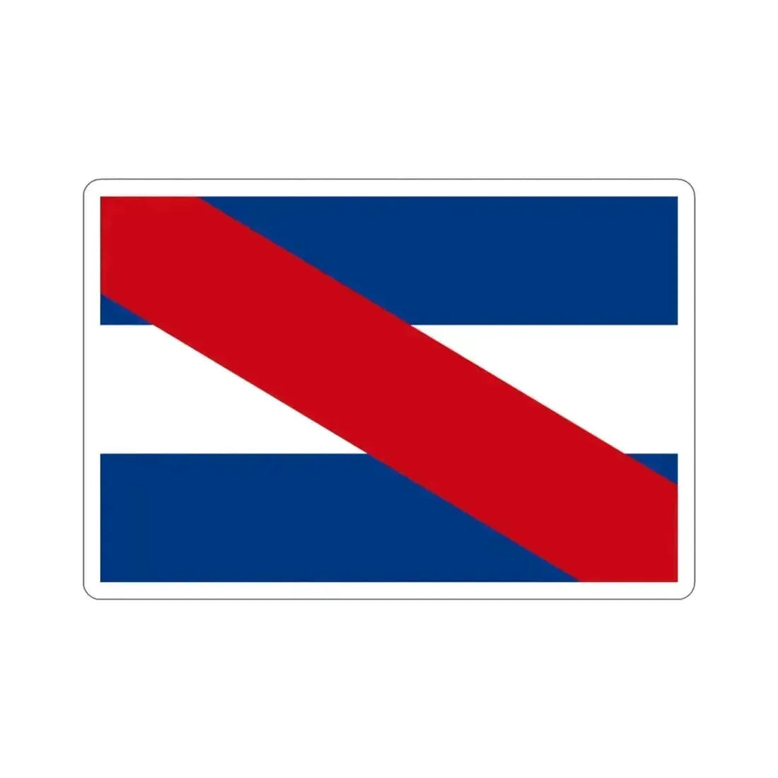 Flag of Federalist Party STICKER Vinyl Die-Cut Decal 3 Inch - The Sticker Space