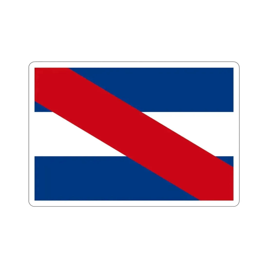 Flag of Federalist Party STICKER Vinyl Die-Cut Decal 3 Inch - The Sticker Space