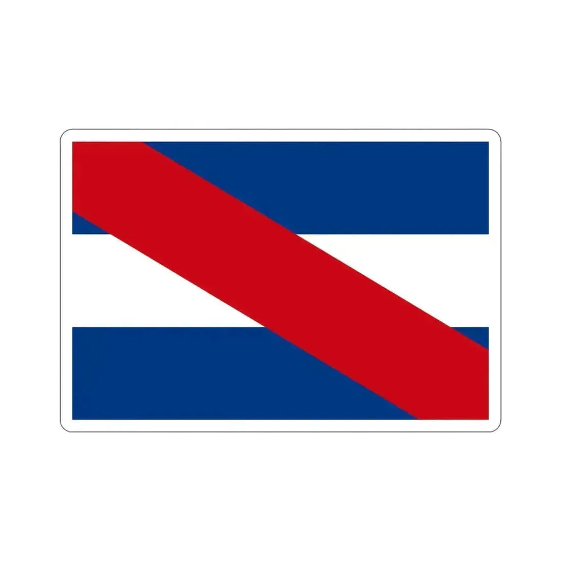 Flag of Federalist Party STICKER Vinyl Die-Cut Decal 4 Inch - The Sticker Space