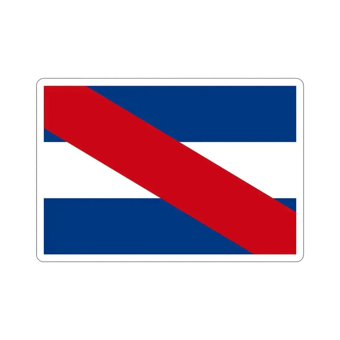 Flag of Federalist Party STICKER Vinyl Die-Cut Decal 4 Inch - The Sticker Space