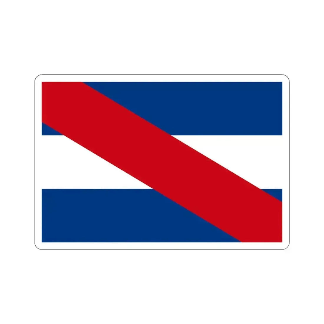 Flag of Federalist Party STICKER Vinyl Die-Cut Decal 5 Inch - The Sticker Space
