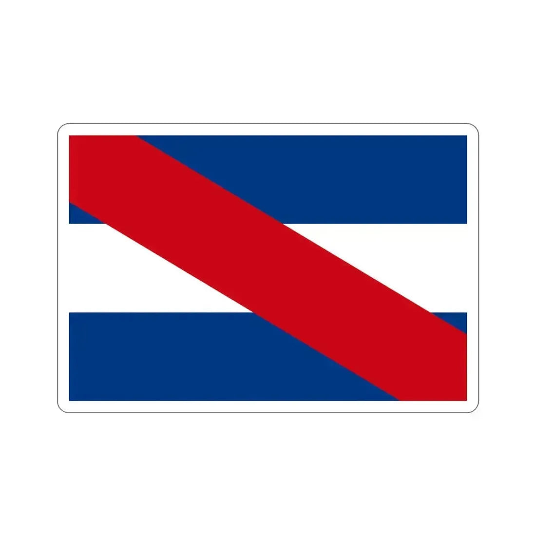 Flag of Federalist Party STICKER Vinyl Die-Cut Decal 5 Inch - The Sticker Space