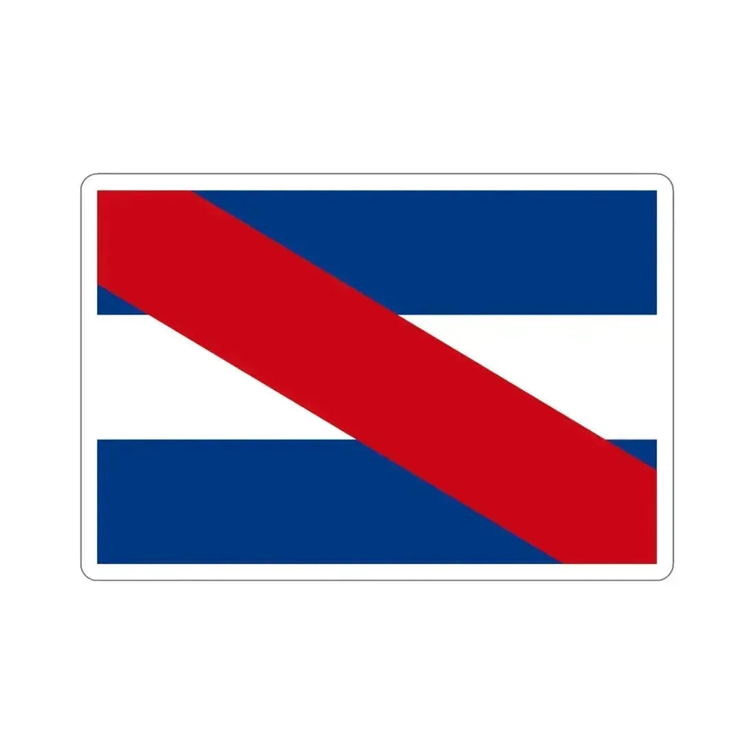 Flag of Federalist Party STICKER Vinyl Die-Cut Decal 6 Inch - The Sticker Space
