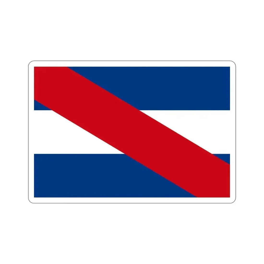 Flag of Federalist Party STICKER Vinyl Die-Cut Decal 6 Inch - The Sticker Space