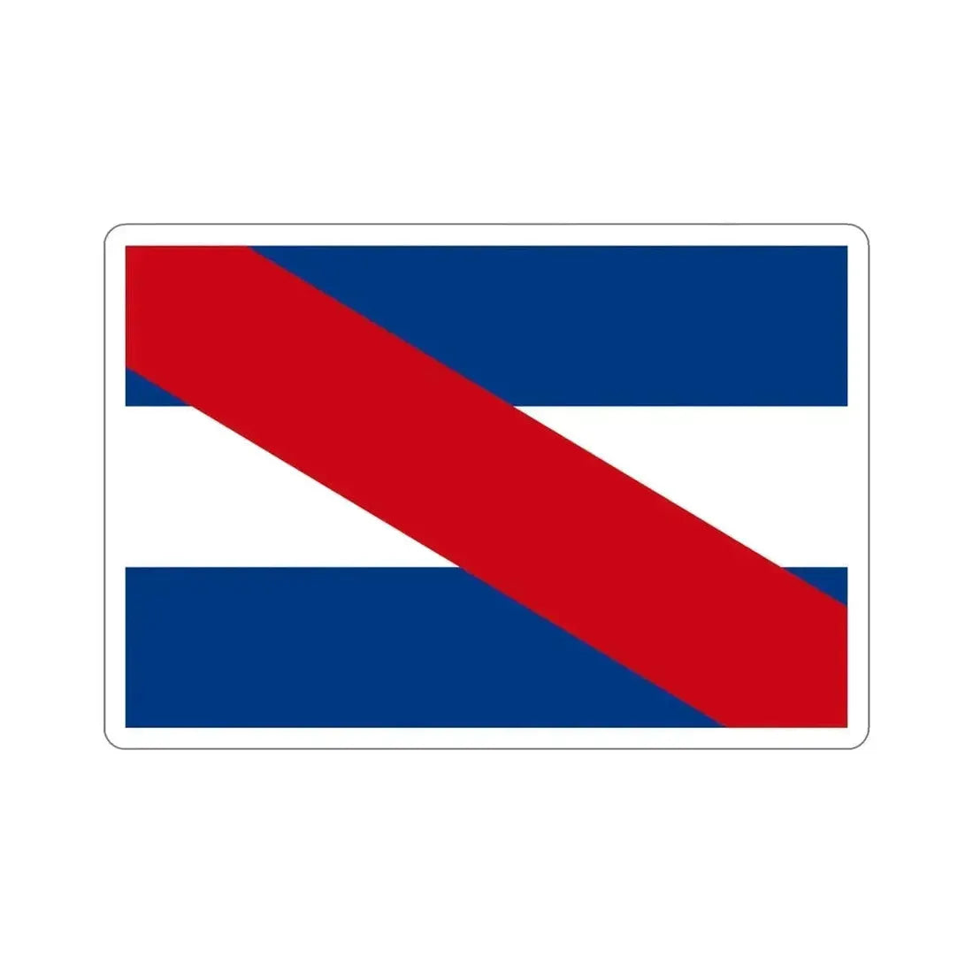 Flag of Federalist Party STICKER Vinyl Die-Cut Decal - The Sticker Space