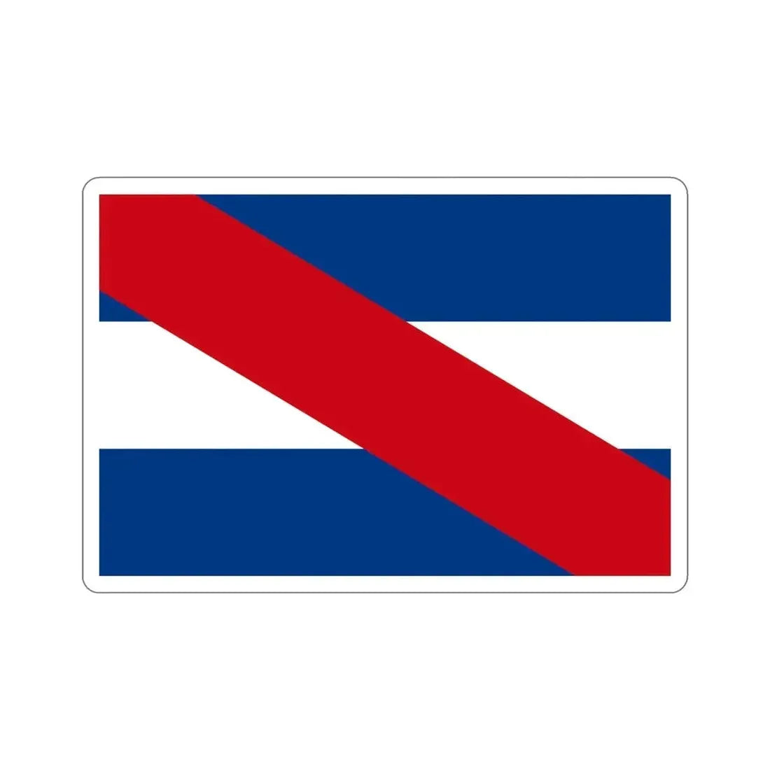 Flag of Federalist Party STICKER Vinyl Die-Cut Decal - The Sticker Space