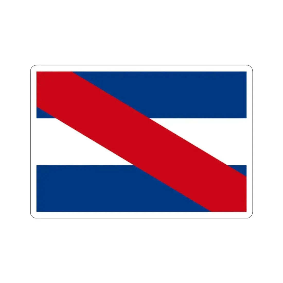 Flag of Federalist Party STICKER Vinyl Die-Cut Decal - The Sticker Space