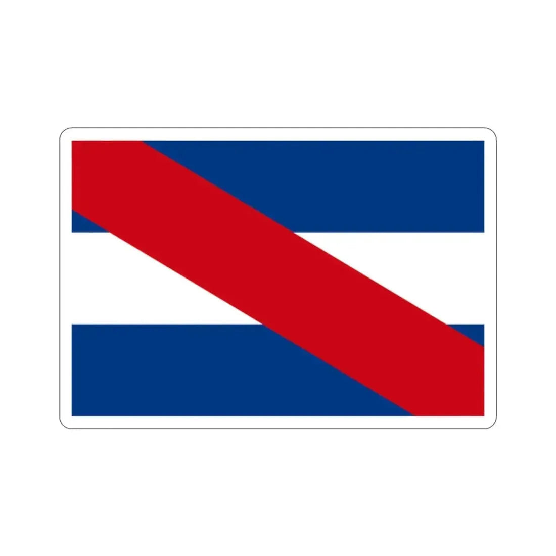 Flag of Federalist Party STICKER Vinyl Die-Cut Decal - The Sticker Space