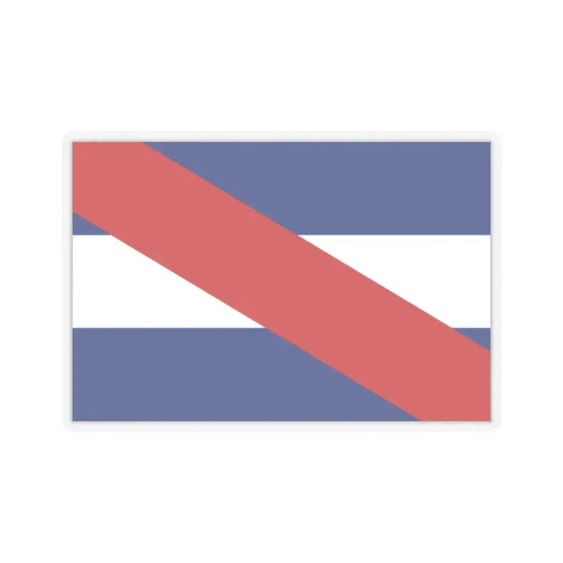 Flag of Federalist Party - STICKER Vinyl Kiss-Cut Decal 2 Inch Transparent - The Sticker Space