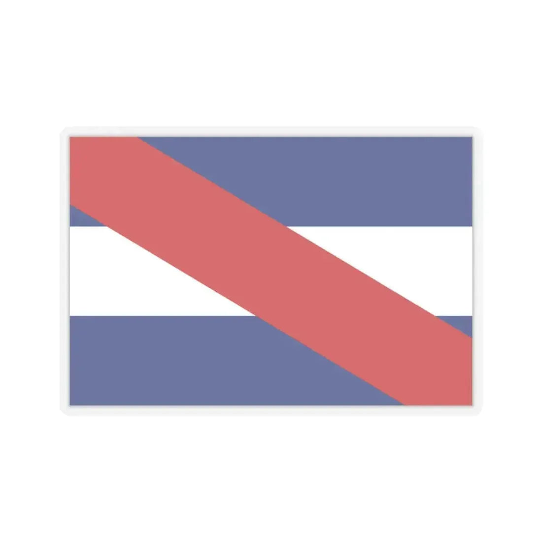 Flag of Federalist Party - STICKER Vinyl Kiss-Cut Decal 4 Inch Transparent - The Sticker Space