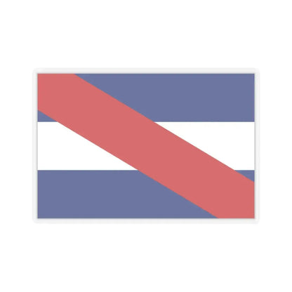 Flag of Federalist Party - STICKER Vinyl Kiss-Cut Decal 6 Inch Transparent - The Sticker Space
