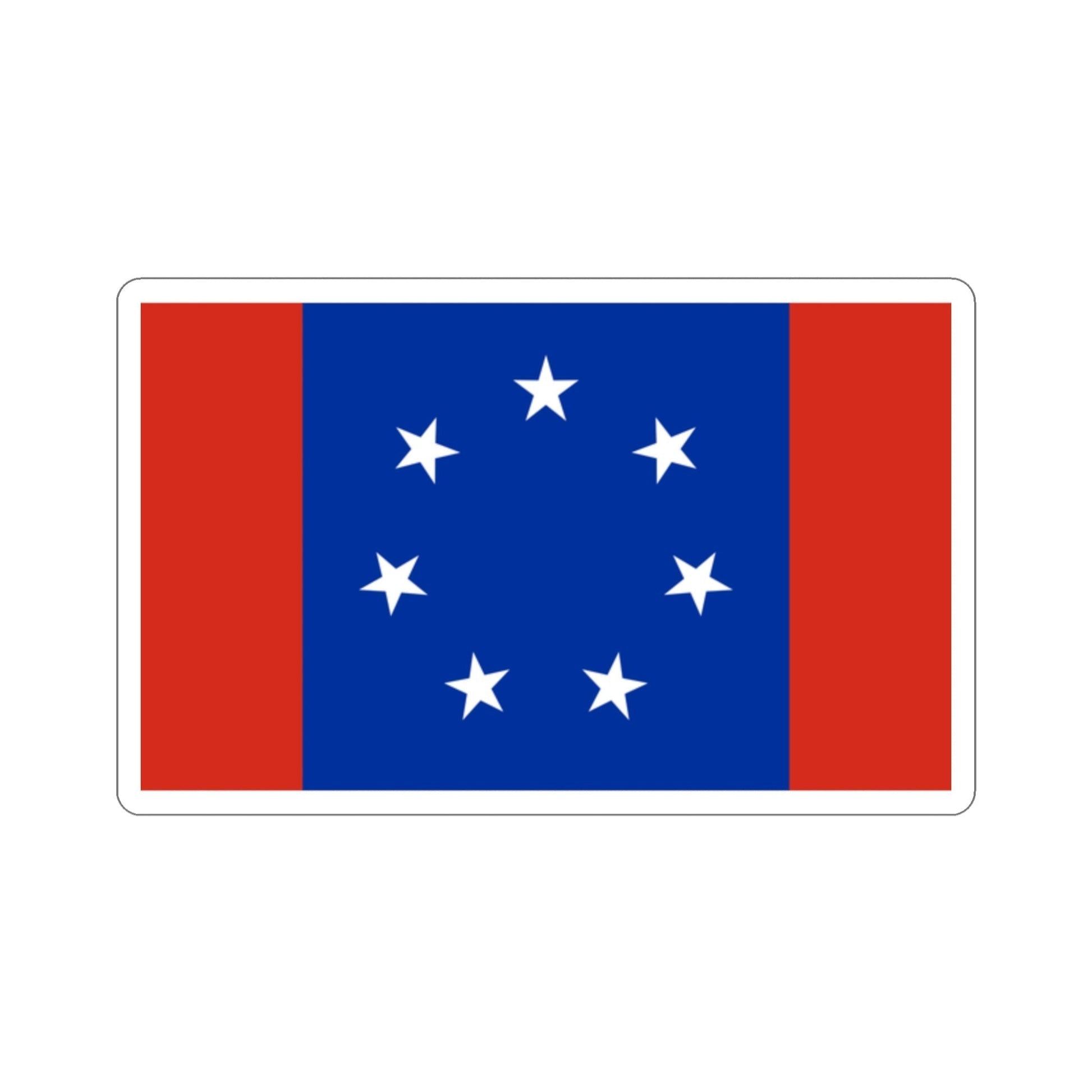 Flag of Federated States of Antarctica STICKER Vinyl Die-Cut Decal-2 Inch-The Sticker Space