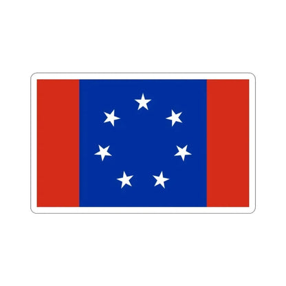 Flag of Federated States of Antarctica STICKER Vinyl Die-Cut Decal 2 Inch - The Sticker Space