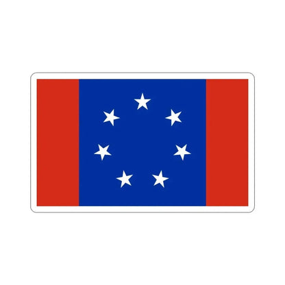 Flag of Federated States of Antarctica STICKER Vinyl Die-Cut Decal 3 Inch - The Sticker Space
