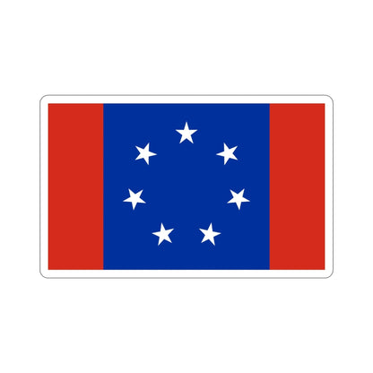 Flag of Federated States of Antarctica STICKER Vinyl Die-Cut Decal-4 Inch-The Sticker Space