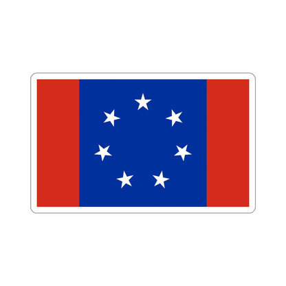 Flag of Federated States of Antarctica STICKER Vinyl Die-Cut Decal-5 Inch-The Sticker Space