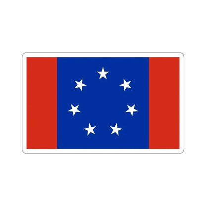 Flag of Federated States of Antarctica STICKER Vinyl Die-Cut Decal 5 Inch - The Sticker Space