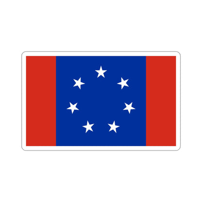 Flag of Federated States of Antarctica STICKER Vinyl Die-Cut Decal-6 Inch-The Sticker Space