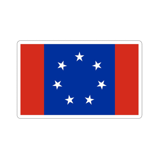 Flag of Federated States of Antarctica STICKER Vinyl Die-Cut Decal-6 Inch-The Sticker Space