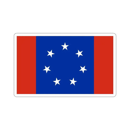 Flag of Federated States of Antarctica STICKER Vinyl Die-Cut Decal 6 Inch - The Sticker Space