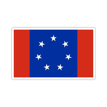 Flag of Federated States of Antarctica STICKER Vinyl Die-Cut Decal - The Sticker Space