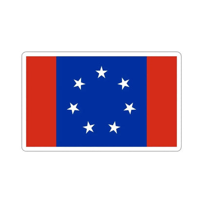 Flag of Federated States of Antarctica STICKER Vinyl Die-Cut Decal - The Sticker Space