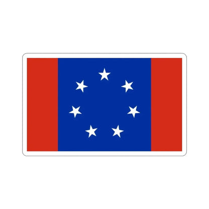 Flag of Federated States of Antarctica STICKER Vinyl Die-Cut Decal - The Sticker Space
