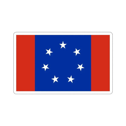 Flag of Federated States of Antarctica STICKER Vinyl Die-Cut Decal - The Sticker Space