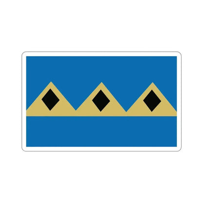Flag of Fernie BC Canada STICKER Vinyl Die-Cut Decal 6 Inch - The Sticker Space