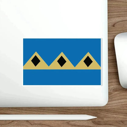 Flag of Fernie BC Canada STICKER Vinyl Die-Cut Decal - The Sticker Space