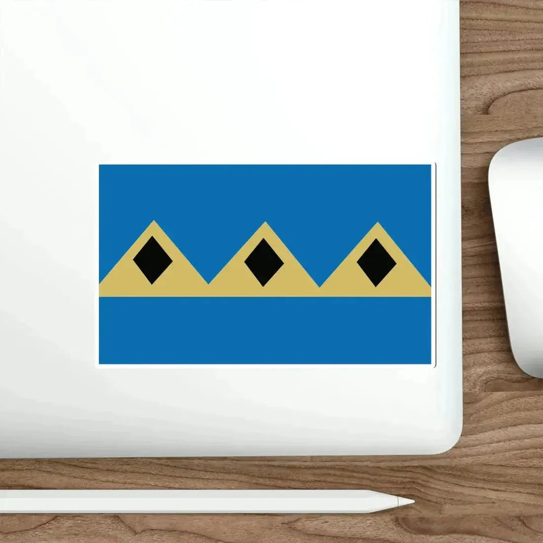 Flag of Fernie BC Canada STICKER Vinyl Die-Cut Decal - The Sticker Space