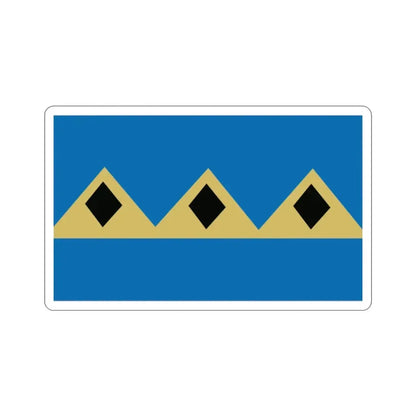 Flag of Fernie BC Canada STICKER Vinyl Die-Cut Decal - The Sticker Space