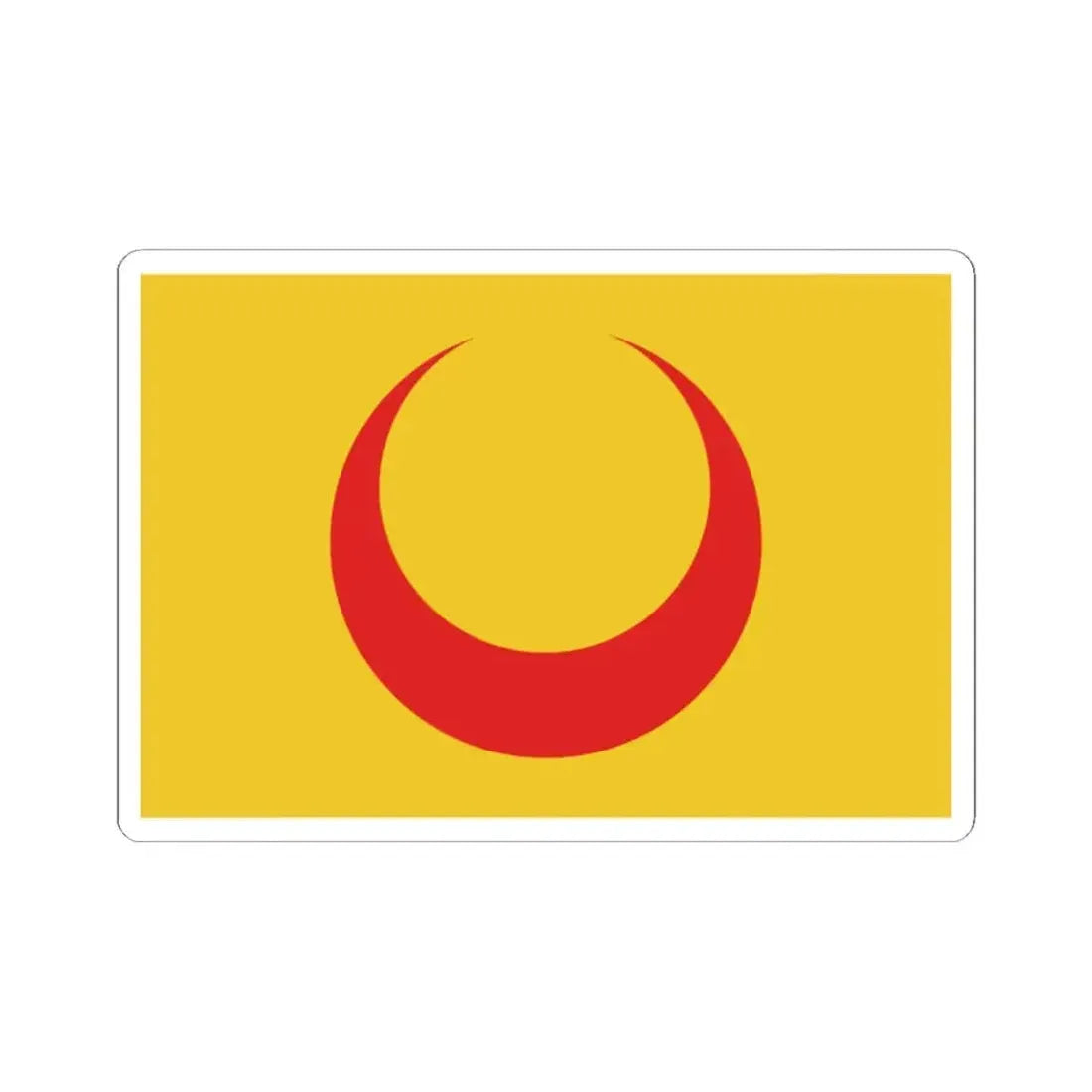 Flag of Fez 1550 (Algeria) STICKER Vinyl Kiss-Cut Decal 2 Inch White - The Sticker Space