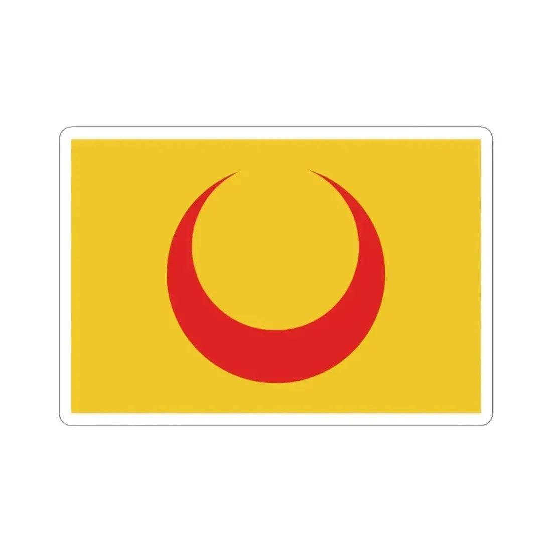 Flag of Fez 1550 (Algeria) STICKER Vinyl Kiss-Cut Decal 3 Inch White - The Sticker Space