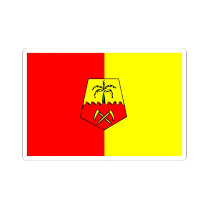 Flag of Figuig province (Morocco) STICKER Vinyl Kiss-Cut Decal 6 Inch White - The Sticker Space