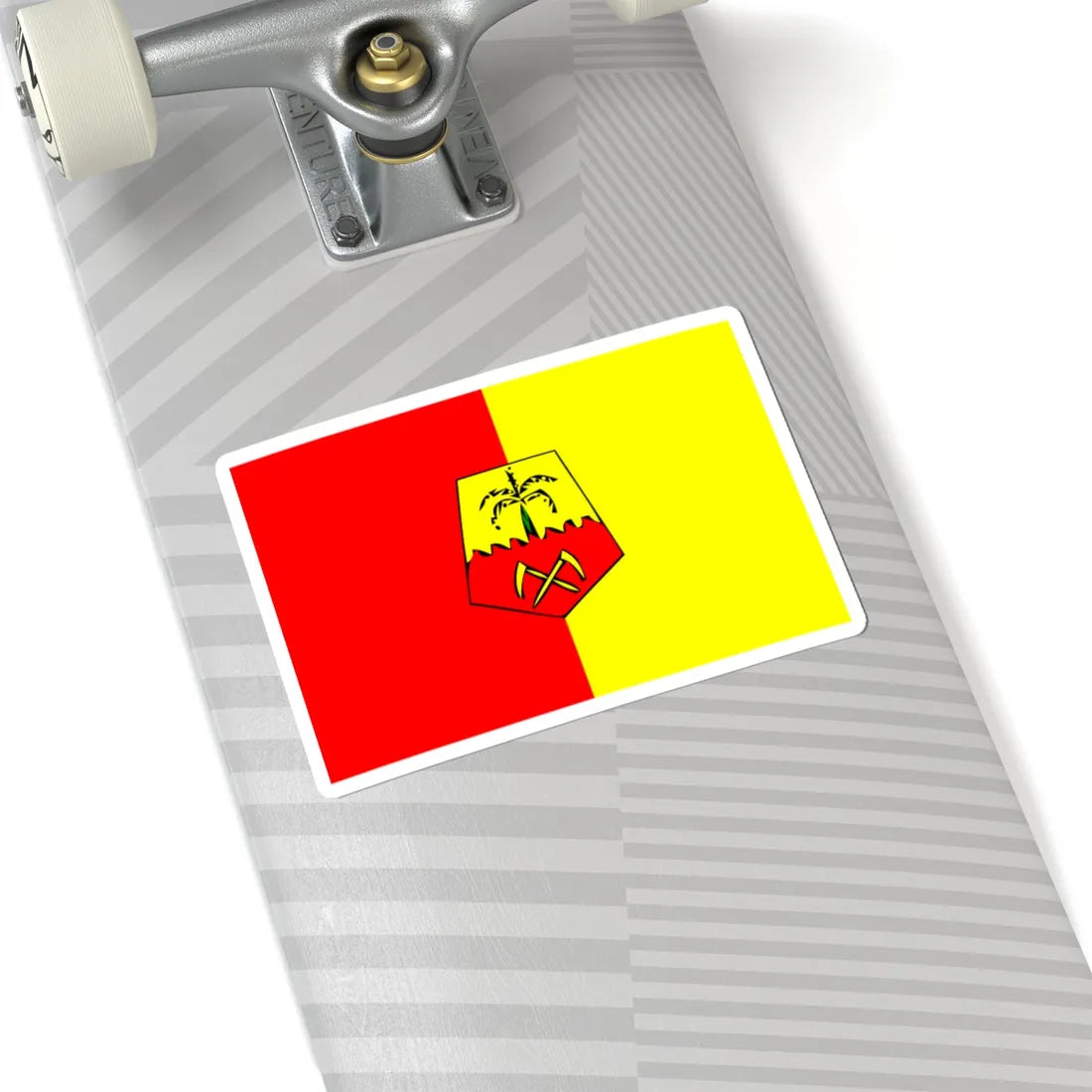 Flag of Figuig province (Morocco) STICKER Vinyl Kiss-Cut Decal - The Sticker Space